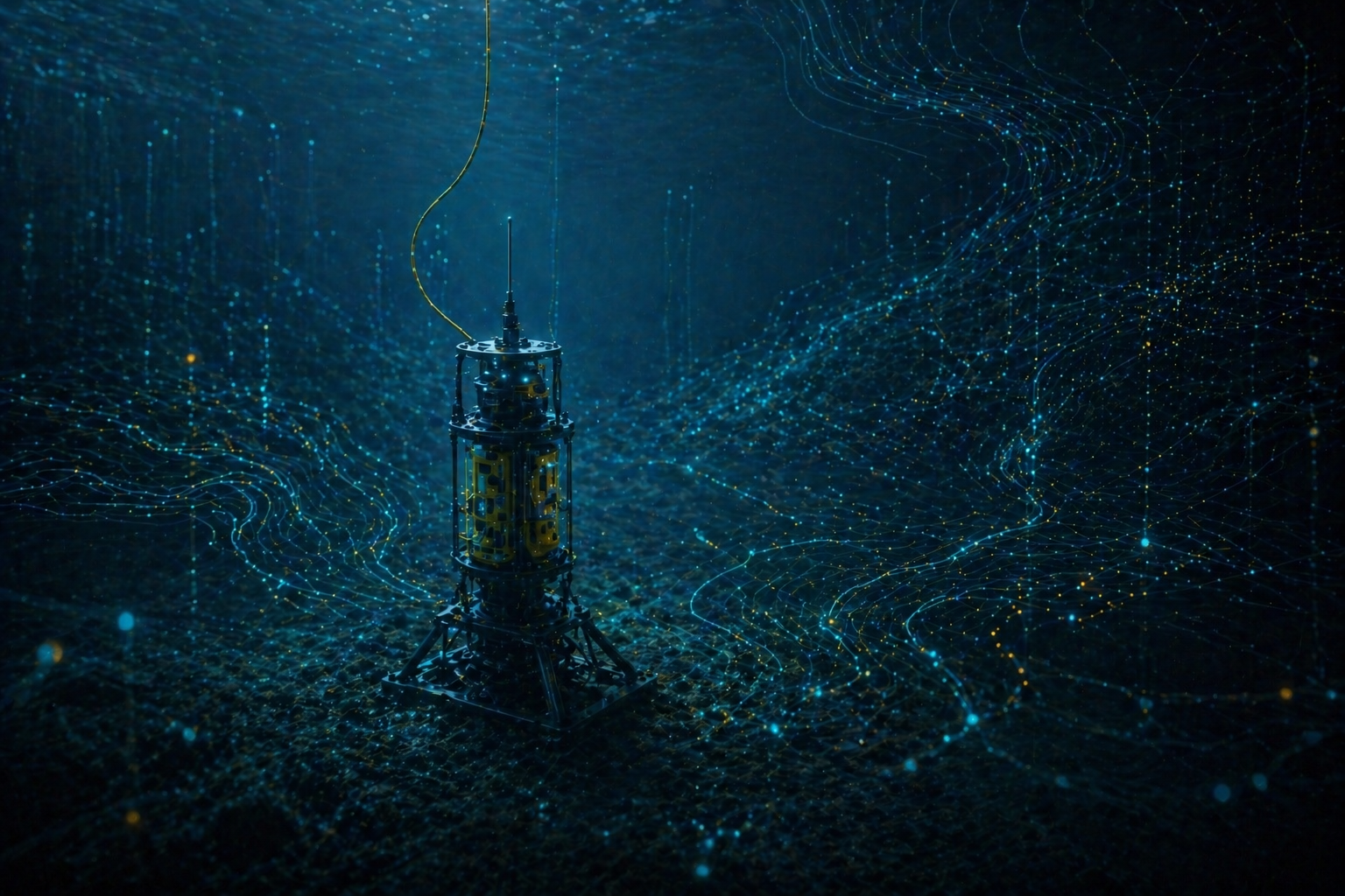 Autonomous in-situ infrastructure for persistent aquatic measurements.