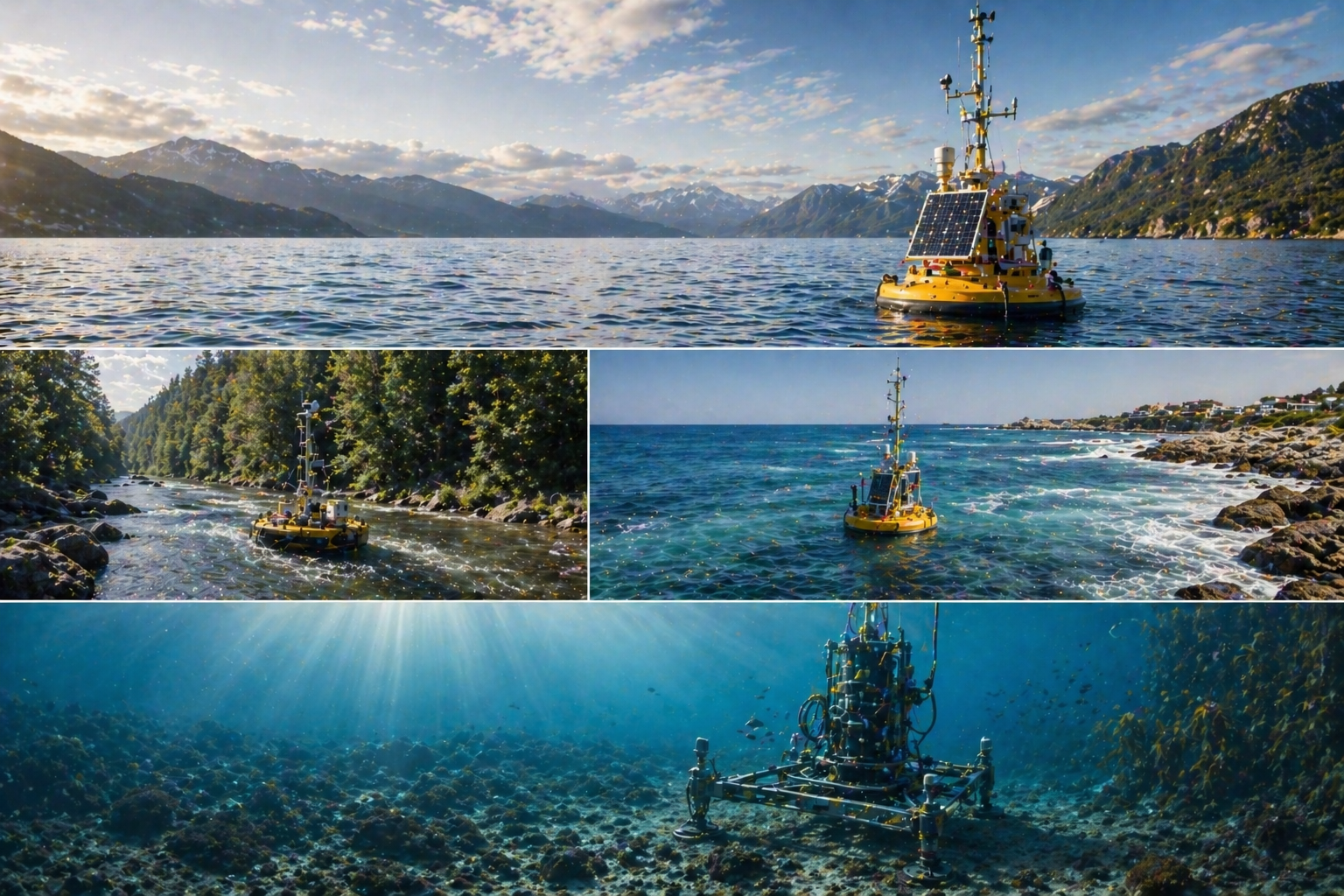 Operational validation in real aquatic environments.